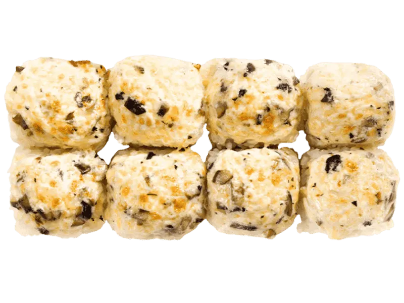 Запеченный с шампиньонами