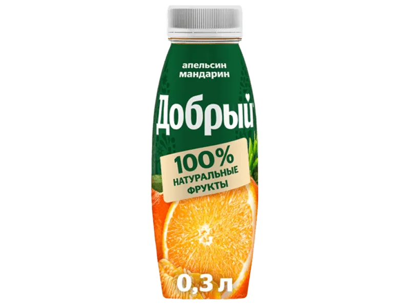 Сок ДОБРЫЙ Апельсин-Мандарин 0,3